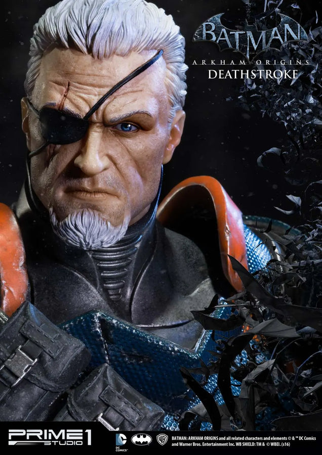 Deathstroke (Exclusive Version) Batman: Arkham Origins – Prime1Studio – ActionFigure Brasil
