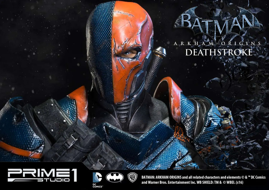 Deathstroke (Exclusive Version) Batman: Arkham Origins – Prime1Studio – ActionFigure Brasil