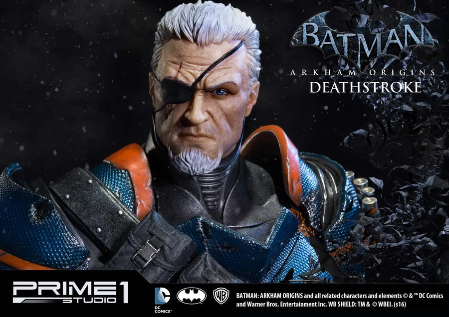 Deathstroke (Exclusive Version) Batman: Arkham Origins – Prime1Studio – ActionFigure Brasil