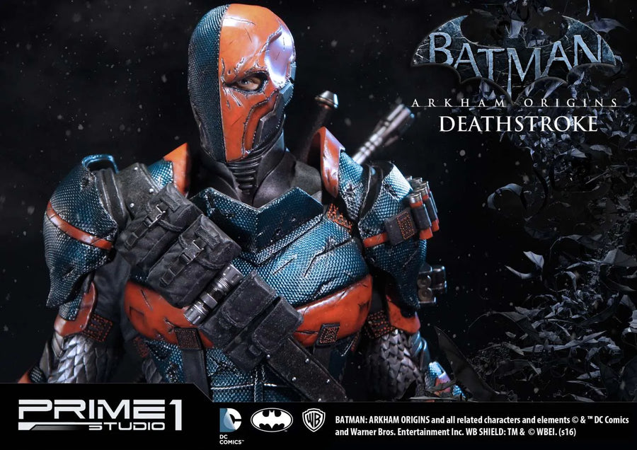 Deathstroke (Exclusive Version) Batman: Arkham Origins – Prime1Studio – ActionFigure Brasil