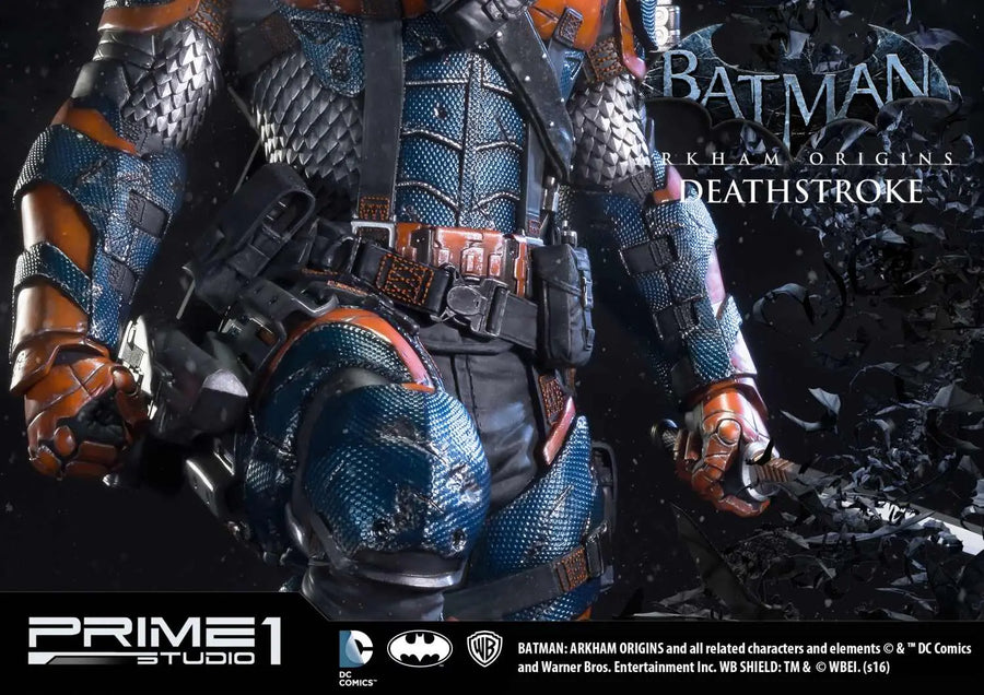 Deathstroke (Exclusive Version) Batman: Arkham Origins – Prime1Studio – ActionFigure Brasil