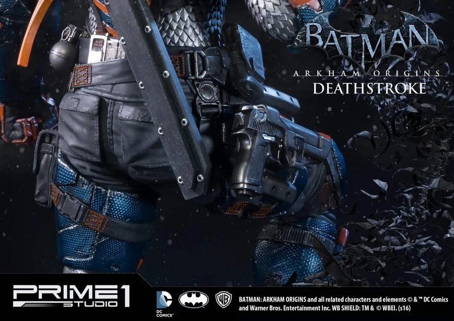 Deathstroke (Exclusive Version) Batman: Arkham Origins – Prime1Studio – ActionFigure Brasil