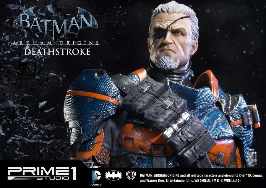 Deathstroke (Exclusive Version) Batman: Arkham Origins – Prime1Studio – ActionFigure Brasil