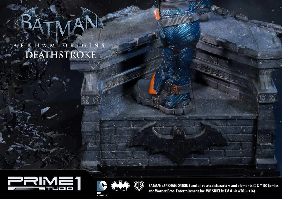 Deathstroke (Regular Version) Batman: Arkham Origins – Prime1Studio – ActionFigure Brasil
