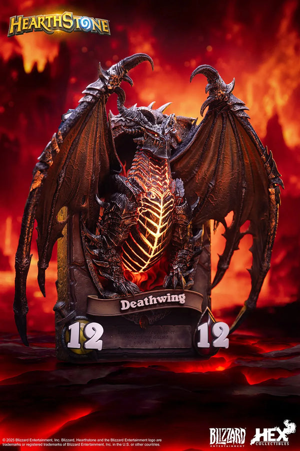 Deathwing 3D Art Frame – HEX Collectibles – ActionFigure Brasil