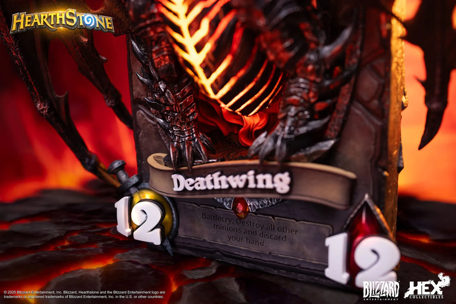 Deathwing 3D Art Frame – HEX Collectibles – ActionFigure Brasil