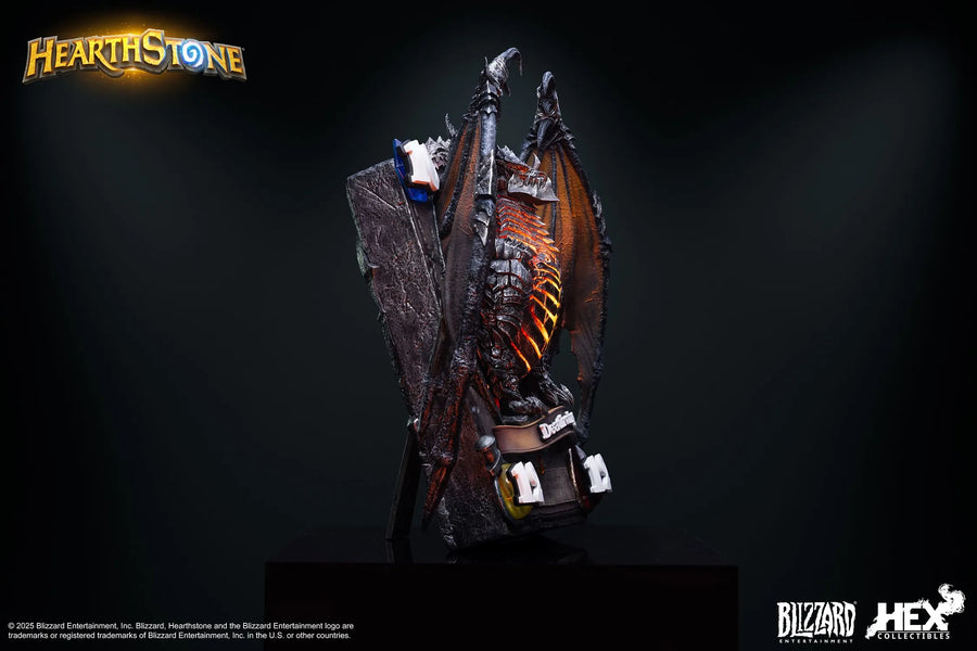 Deathwing 3D Art Frame – HEX Collectibles – ActionFigure Brasil