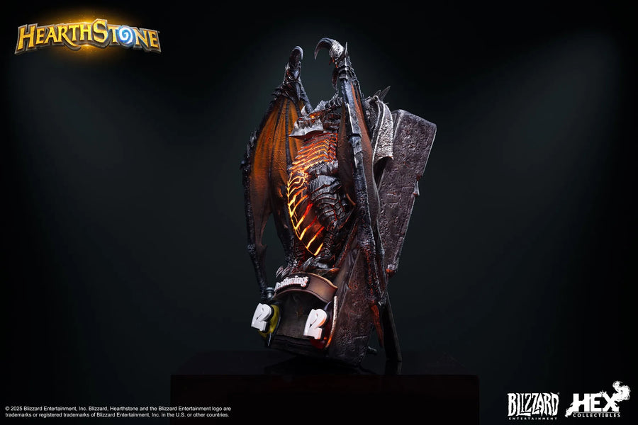 Deathwing 3D Art Frame – HEX Collectibles – ActionFigure Brasil
