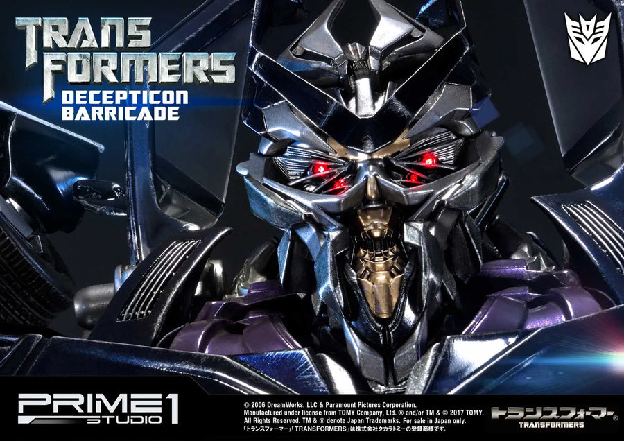 Decepticon Barricade (Regular Version) Transformers (Film) – Prime1Studio – ActionFigure Brasil
