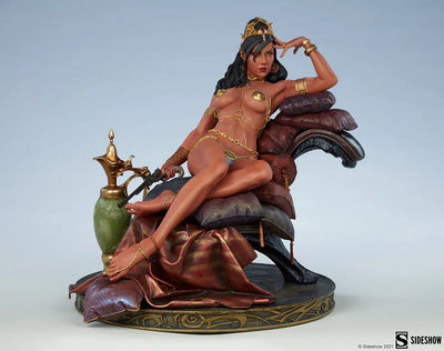 Dejah Thoris - LIMITED EDITION: 2000 – Sideshow Collectibles – ActionFigure Brasil — com base expositora