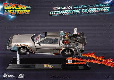 DeLorean Floating DX (Deluxe Edition) – Beast Kingdom – ActionFigure Brasil — embalagem