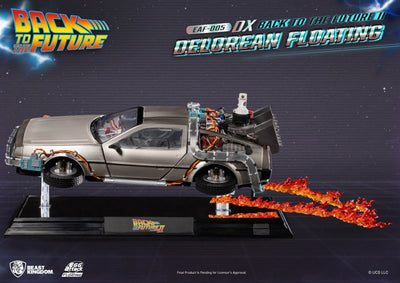 DeLorean Floating DX (Deluxe Edition) – Beast Kingdom – ActionFigure Brasil — detalhe do produto