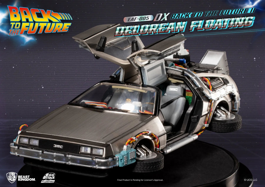 DeLorean Floating DX (Deluxe Edition) – Beast Kingdom – ActionFigure Brasil