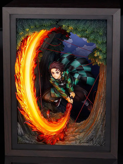 Demon Slayer: Kimetsu no Yaiba Tanjiro Kamado Hinokami Kagura Enbuㅤ – Good Smile Company – ActionFigureBrasil — iluminação de estúdio