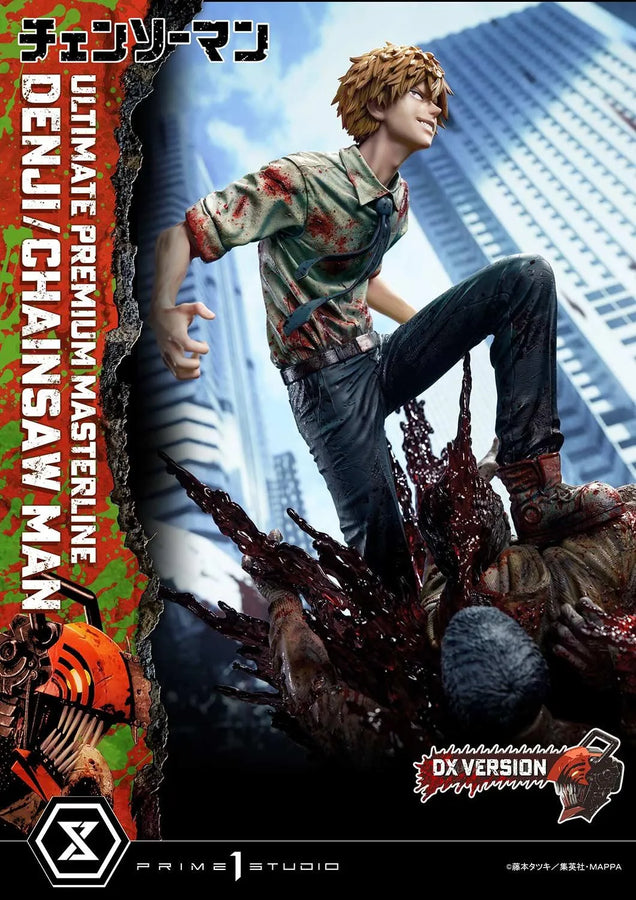 DENJI/CHAINSAW MAN (Deluxe Bonus Version) CHAINSAW MAN – Prime1Studio – ActionFigure Brasil
