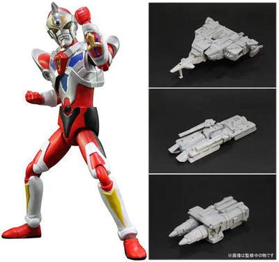 Denkou Choujin Gridman - God Zenon - Gridman - Thunder Gridman - HAF (Evolution-Toy)ㅤ – Evolution Toy – ActionFigureBrasil — ângulo diferente