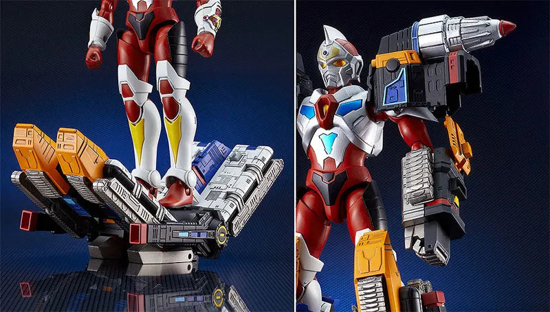 Denkou Choujin Gridman - God Zenon - Gridman - Thunder Gridman - THE GATTAI - -TOKUSATSU EDITION- (Good Smile Company)ㅤ – Good Smile Company – ActionFigureBrasil