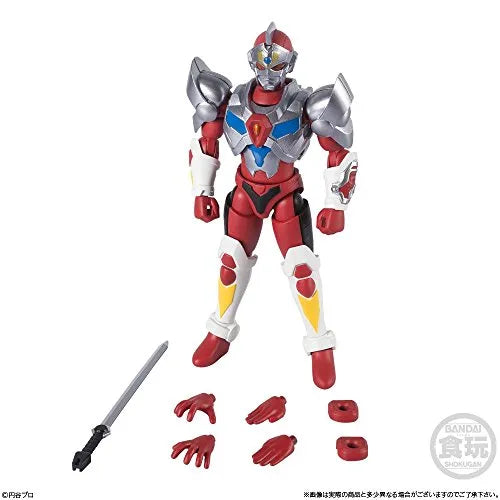 Denkou Choujin Gridman - Gridman - Bandai Shokugan - Candy Toy - Super Mini-Pla (Bandai)ㅤ – Bandai – ActionFigureBrasil