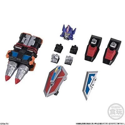 Denkou Choujin Gridman - Gridman - Bandai Shokugan - Candy Toy - Super Mini-Pla (Bandai)ㅤ – Bandai – ActionFigureBrasil — embalagem