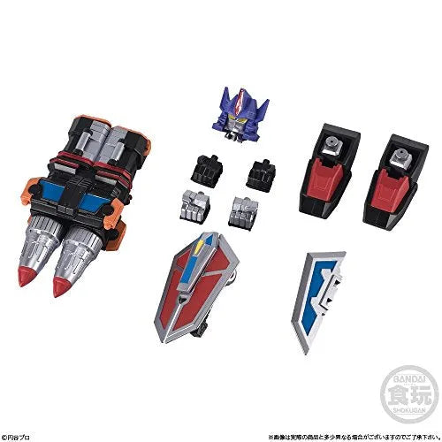 Denkou Choujin Gridman - Gridman - Bandai Shokugan - Candy Toy - Super Mini-Pla (Bandai)ㅤ – Bandai – ActionFigureBrasil