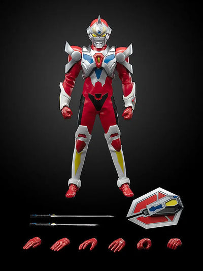 Denkou Choujin Gridman - Gridman - FigZero - 1/6 (ThreeZero)ㅤ – ThreeZero – ActionFigureBrasil — com base expositora