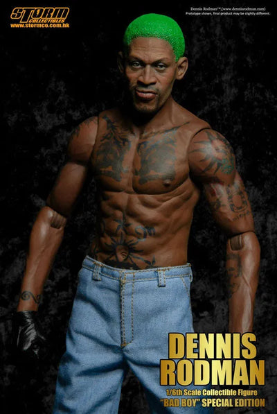 Dennis Rodman 1/6 Collectible Figure - Bag Boy Special Editionㅤ – Storm Collectibles – ActionFigureBrasil — ângulo diferente
