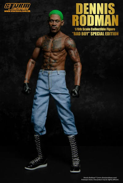 Dennis Rodman 1/6 Collectible Figure - Bag Boy Special Editionㅤ – Storm Collectibles – ActionFigureBrasil — detalhe do produto