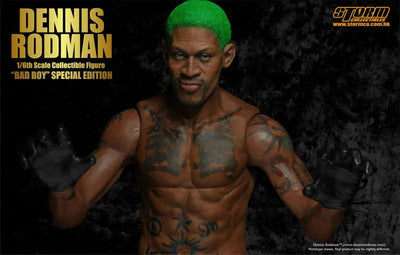 Dennis Rodman 1/6 Collectible Figure - Bag Boy Special Editionㅤ – Storm Collectibles – ActionFigureBrasil — embalagem
