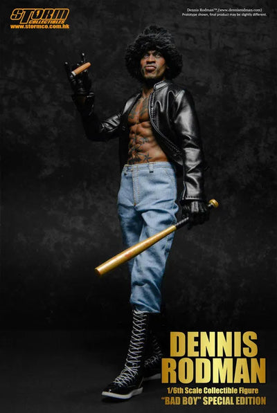 Dennis Rodman 1/6 Collectible Figure - Bag Boy Special Editionㅤ – Storm Collectibles – ActionFigureBrasil — iluminação de estúdio