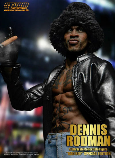 Dennis Rodman 1/6 Collectible Figure - Bag Boy Special Editionㅤ – Storm Collectibles – ActionFigureBrasil — ângulo diferente