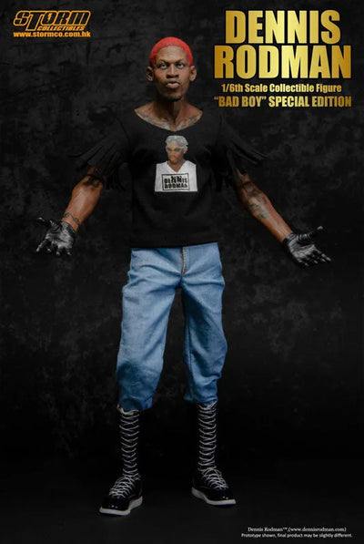 Dennis Rodman 1/6 Collectible Figure - Bag Boy Special Editionㅤ – Storm Collectibles – ActionFigureBrasil — close