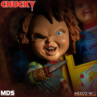Designer's Series / Child Play: Chucky Deluxe 6 Inch Action Figure(Provisional Pre-order)ㅤ – Mezco – ActionFigureBrasil — embalagem