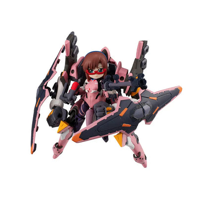 Desktop Army Rebuild of Evangelion Mari Makinami Illustrious & Evangelion Type-08 Alphaㅤ – MegaHouse – ActionFigureBrasil