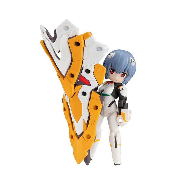 Desktop Army Rebuild of Evangelion Rei Ayanami & EVA Unit-00'ㅤ – MegaHouse – ActionFigureBrasil