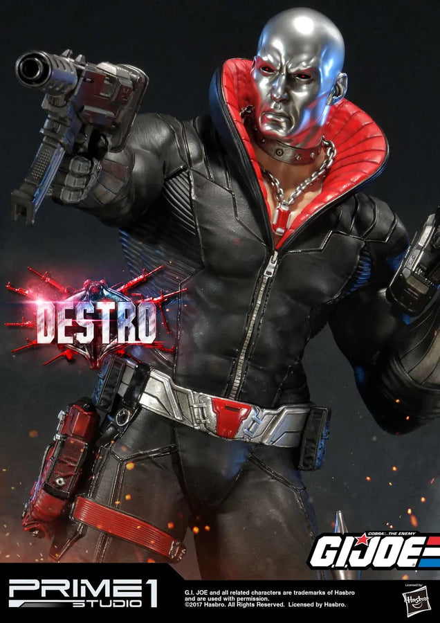 Destro (Exclusive Version) G.I. Joe – Prime1Studio – ActionFigure Brasil