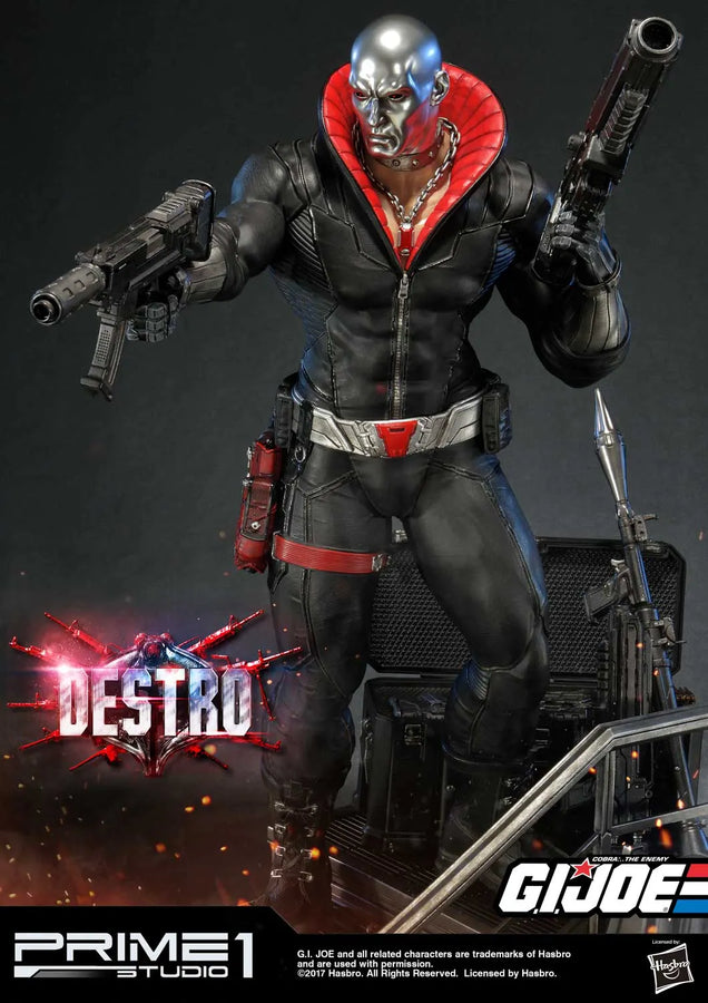 Destro (Exclusive Version) G.I. Joe – Prime1Studio – ActionFigure Brasil