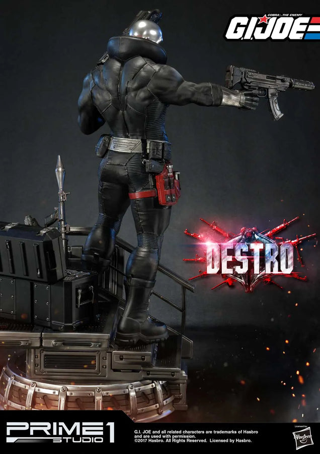 Destro (Exclusive Version) G.I. Joe – Prime1Studio – ActionFigure Brasil