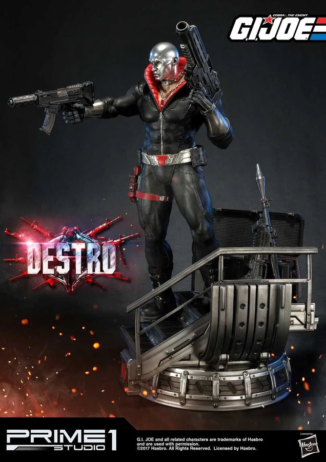 Destro (Regular Version) G.I. Joe – Prime1Studio – ActionFigure Brasil
