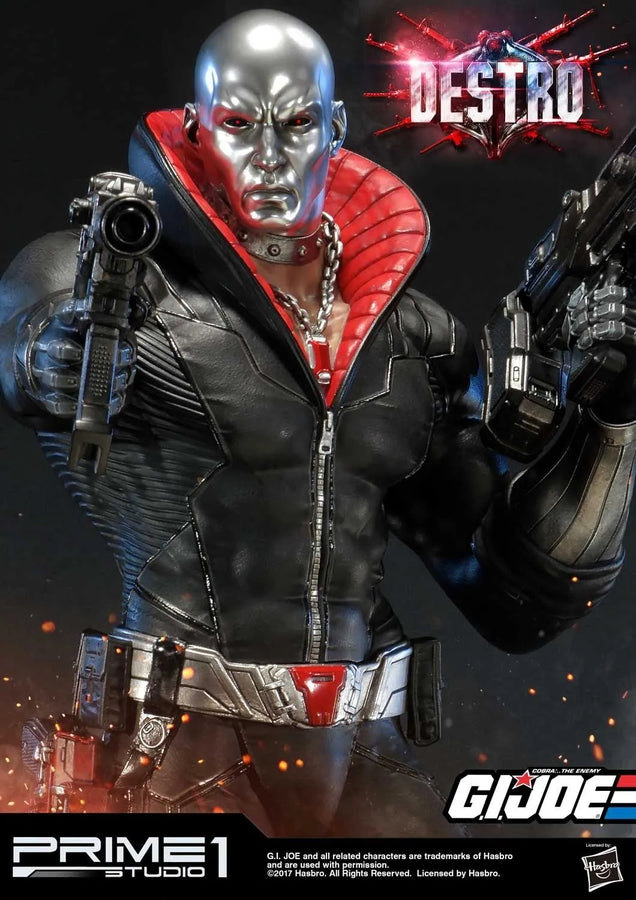 Destro (Regular Version) G.I. Joe – Prime1Studio – ActionFigure Brasil