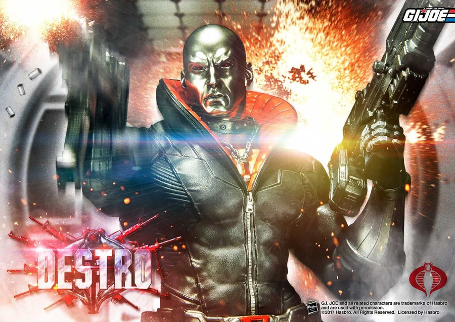 Destro (Regular Version) G.I. Joe – Prime1Studio – ActionFigure Brasil