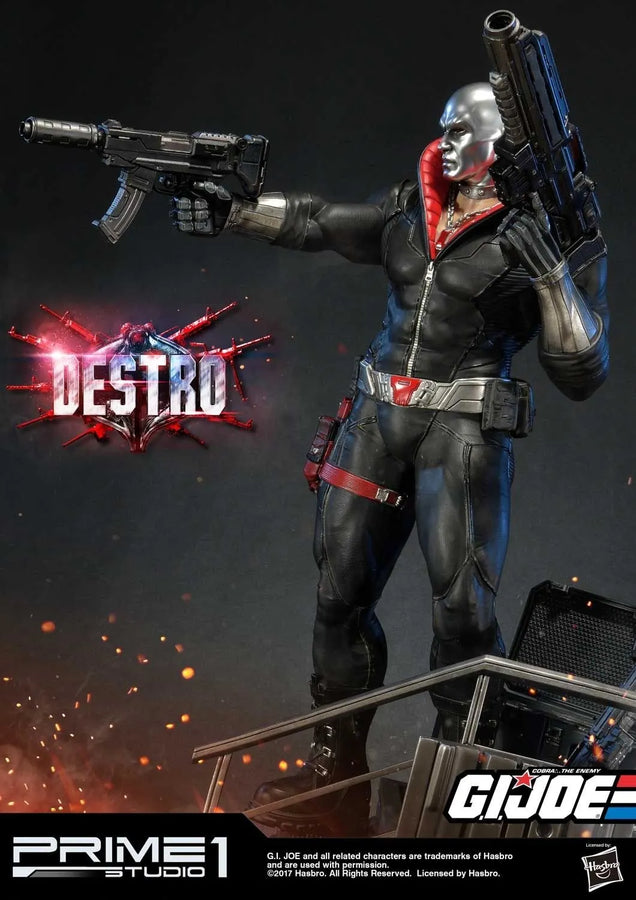 Destro (Regular Version) G.I. Joe – Prime1Studio – ActionFigure Brasil