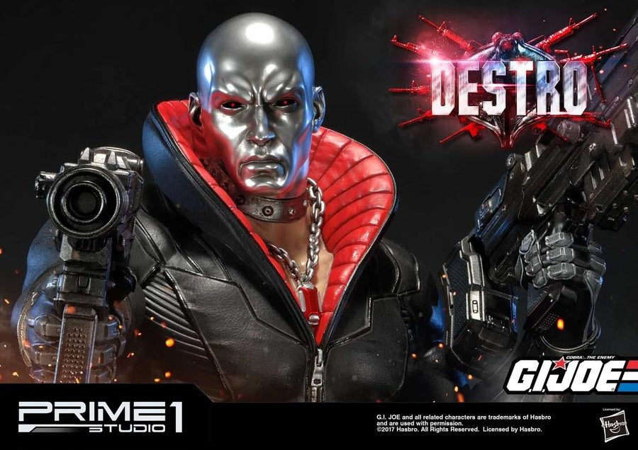 Destro (Regular Version) G.I. Joe – Prime1Studio – ActionFigure Brasil