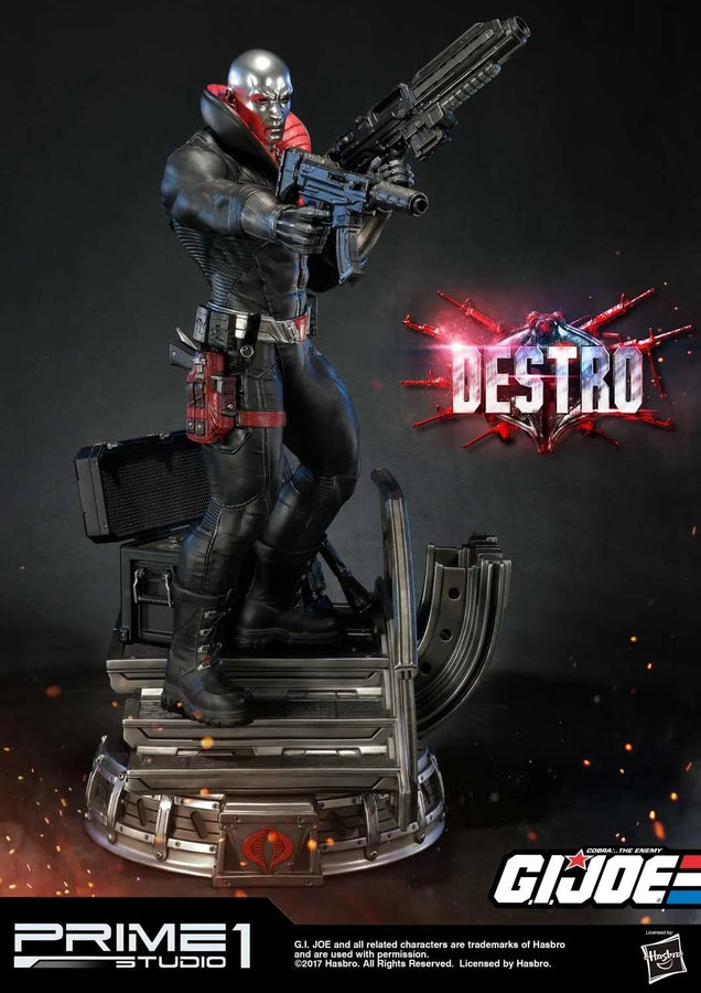 Destro (Regular Version) G.I. Joe – Prime1Studio – ActionFigure Brasil
