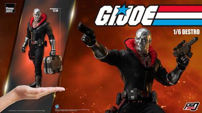 Destro – Threezero – ActionFigure Brasil — detalhe do produto