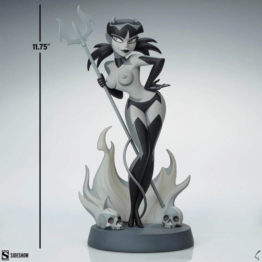 Devil Girl (Black and White Variant) - LIMITED EDITION: 750 (Variant) – Sideshow Collectibles – ActionFigure Brasil