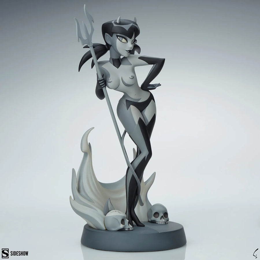 Devil Girl (Black and White Variant) - LIMITED EDITION: 750 (Variant) – Sideshow Collectibles – ActionFigure Brasil