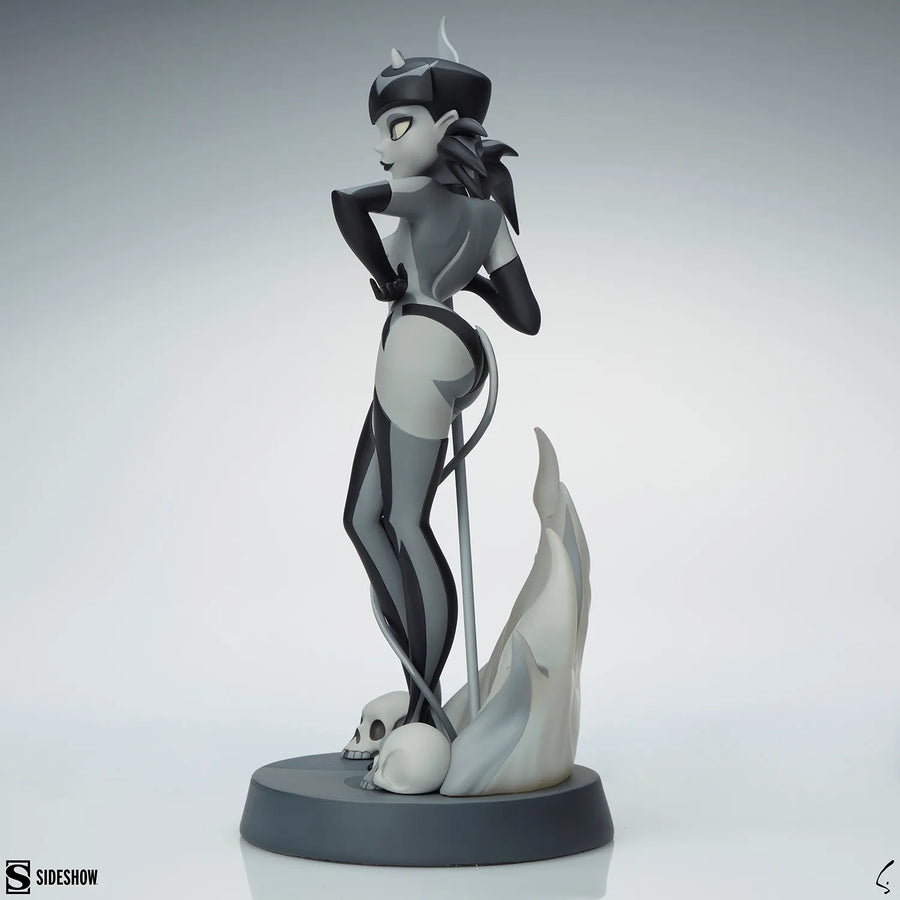Devil Girl (Black and White Variant) - LIMITED EDITION: 750 (Variant) – Sideshow Collectibles – ActionFigure Brasil
