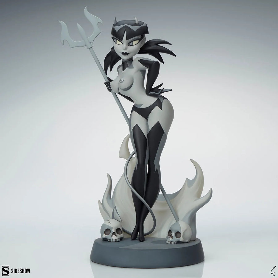 Devil Girl (Black and White Variant) - LIMITED EDITION: 750 (Variant) – Sideshow Collectibles – ActionFigure Brasil