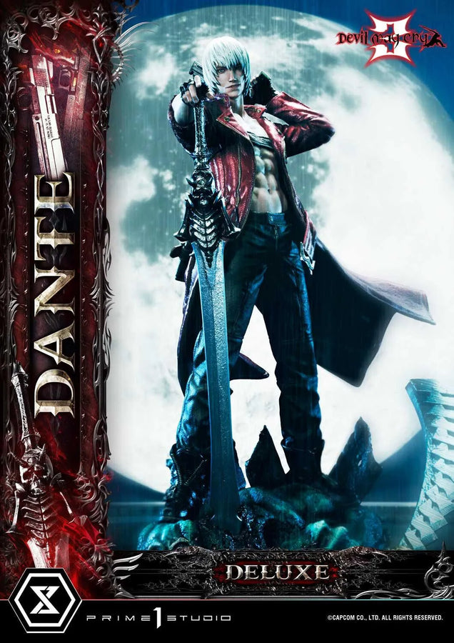 Devil May Cry 3 - Dante Sparda - Ultimate Premium Masterline - UPMDMC3-01DX - 1/4 - DX Version (Prime 1 Studio)ㅤ – Prime 1 Studio – ActionFigureBrasil