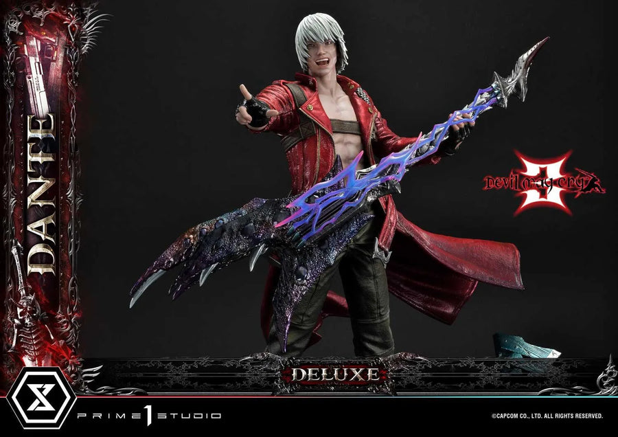 Devil May Cry 3 - Dante Sparda - Ultimate Premium Masterline - UPMDMC3-01DX - 1/4 - DX Version (Prime 1 Studio)ㅤ – Prime 1 Studio – ActionFigureBrasil